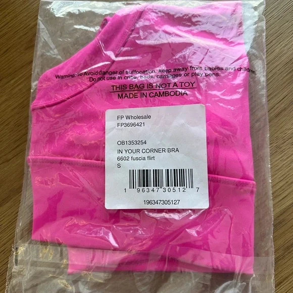 NEW FREE PEOPLE MOVEMENT IN YOUR CORNER BRA - Picture 6 of 6